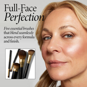 LAURA GELLER Full Face Brush Set packaging display