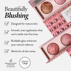 LAURA GELLER Geller's Greatest Blush Crush Trio side view