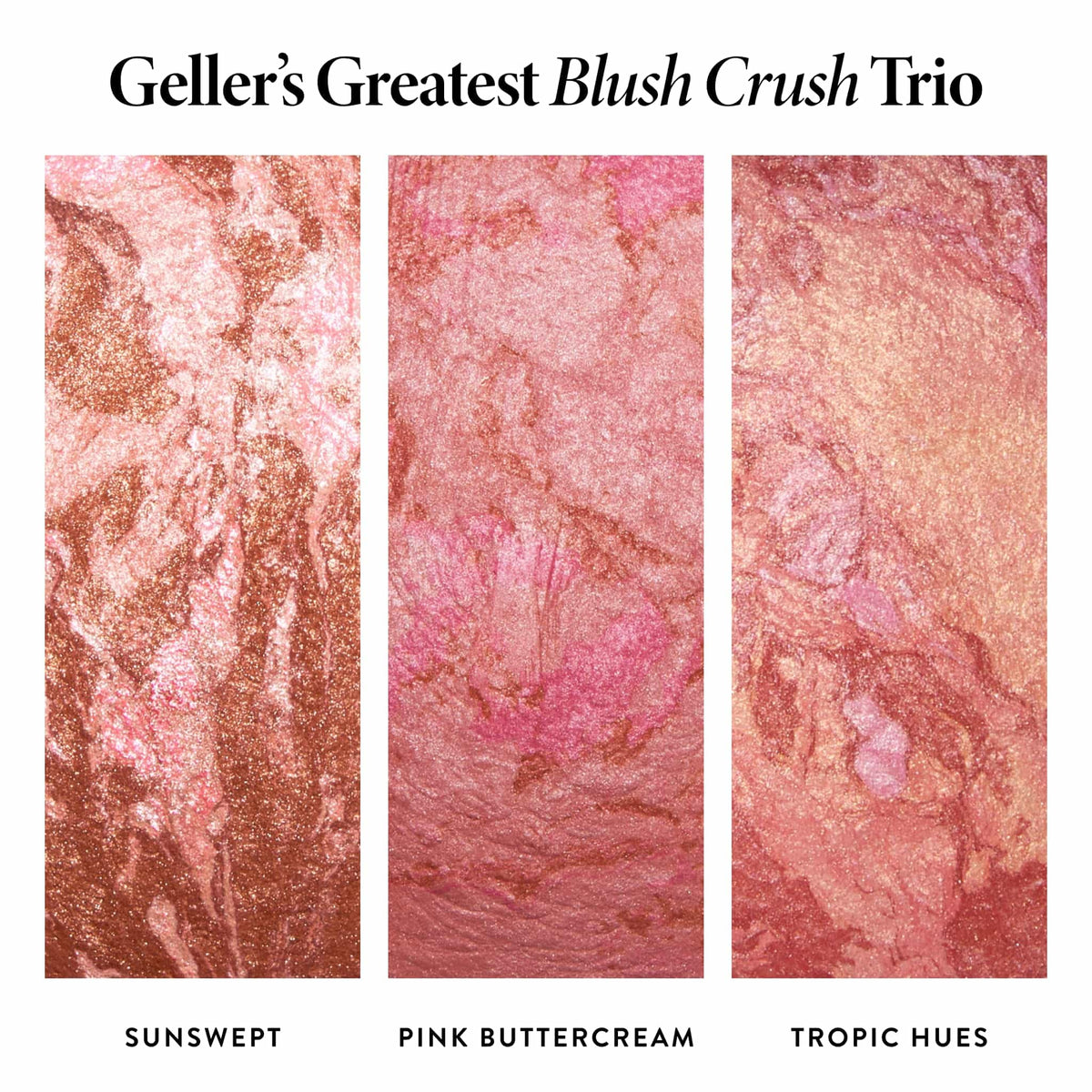 LAURA GELLER Geller's Greatest Blush Crush Trio with brush
