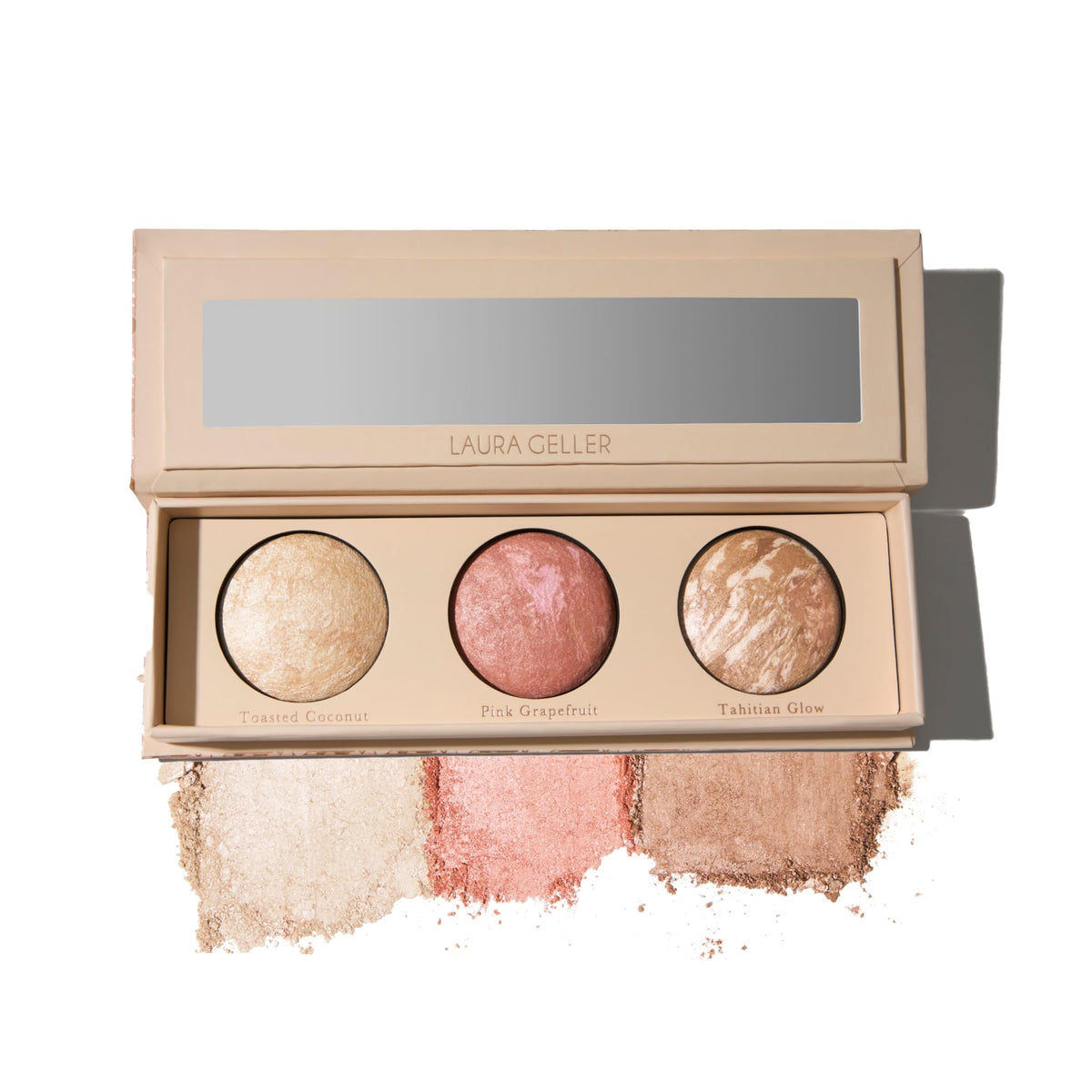 LAURA GELLER Geller's Greatest Lift-n-Glow Palette front view