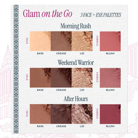 LAURA GELLER Glam On the Go Palette lifestyle shot