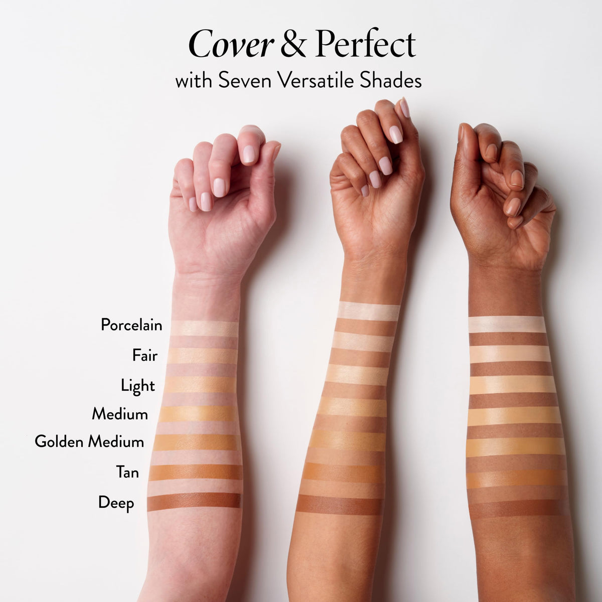 LAURA GELLER Ideal Fix Eye Concealer Deep on makeup vanity
