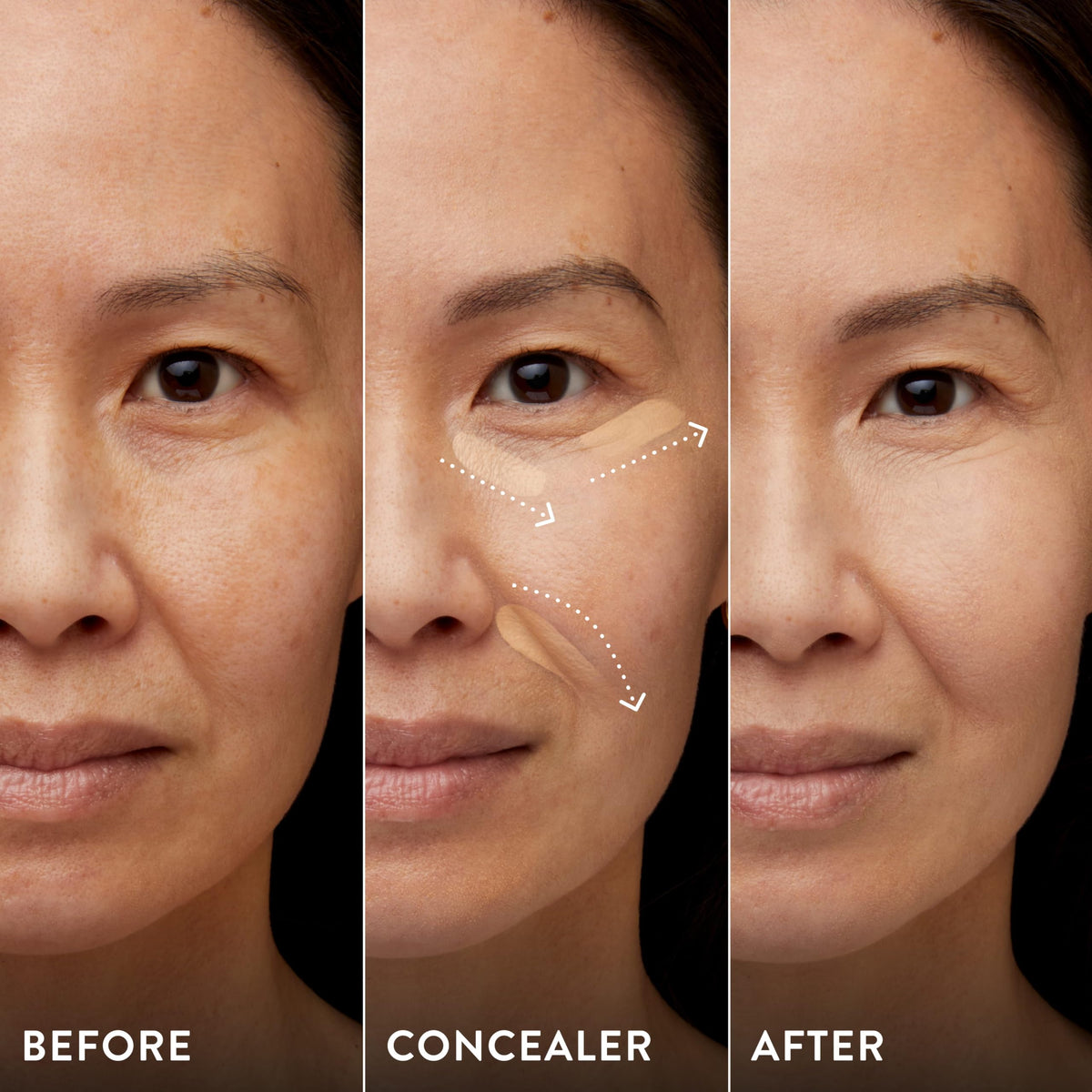 LAURA GELLER Ideal Fix Eye Concealer Light with other beauty products