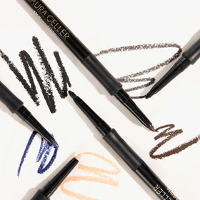 LAURA GELLER INKcredible Gel Eyeliner being sharpened