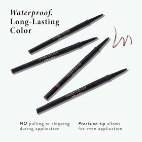 LAURA GELLER INKcredible Gel Eyeliner in hand for application