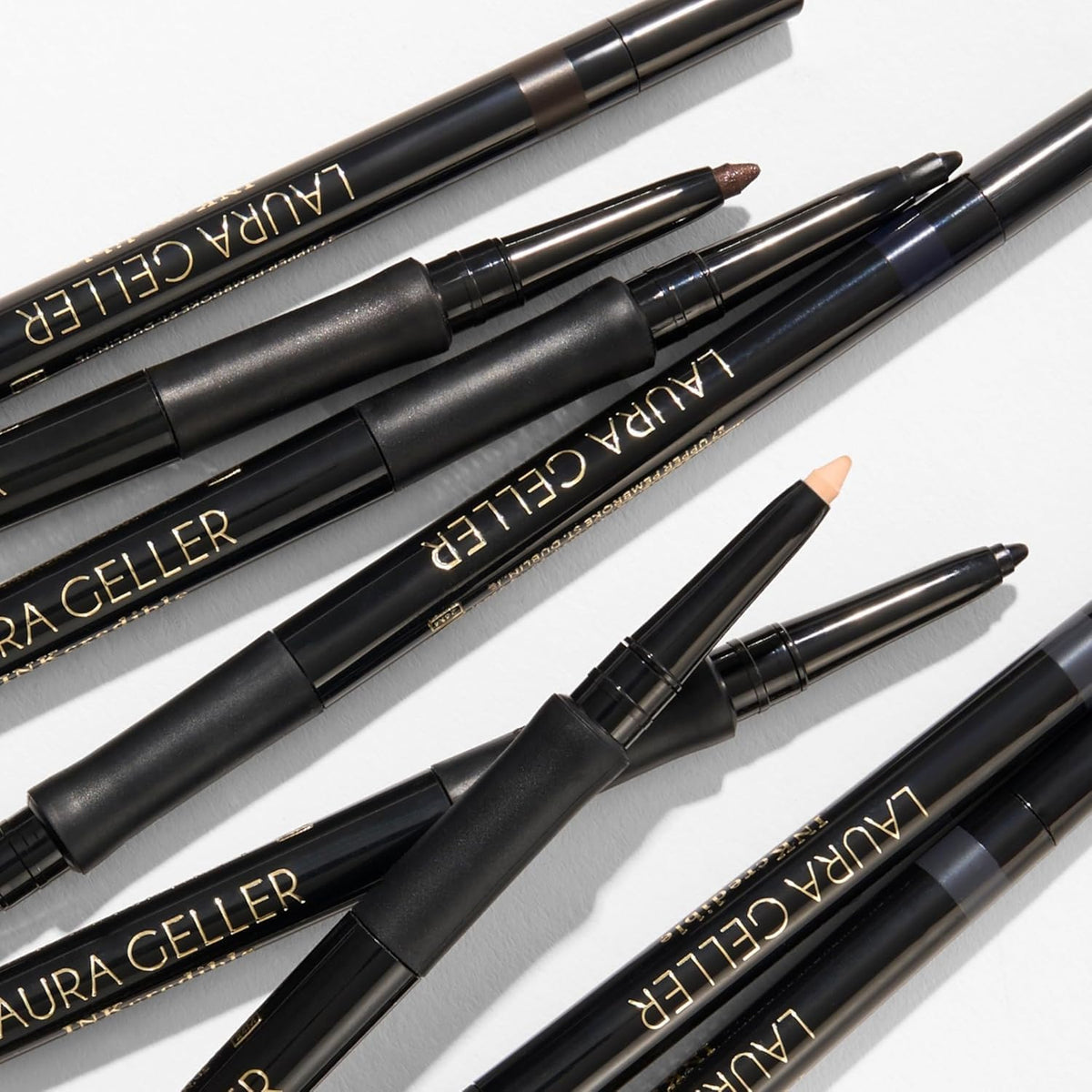 LAURA GELLER INKcredible Gel Eyeliner Indigo Night on vanity