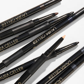 LAURA GELLER INKcredible Gel Eyeliner Indigo Night on vanity