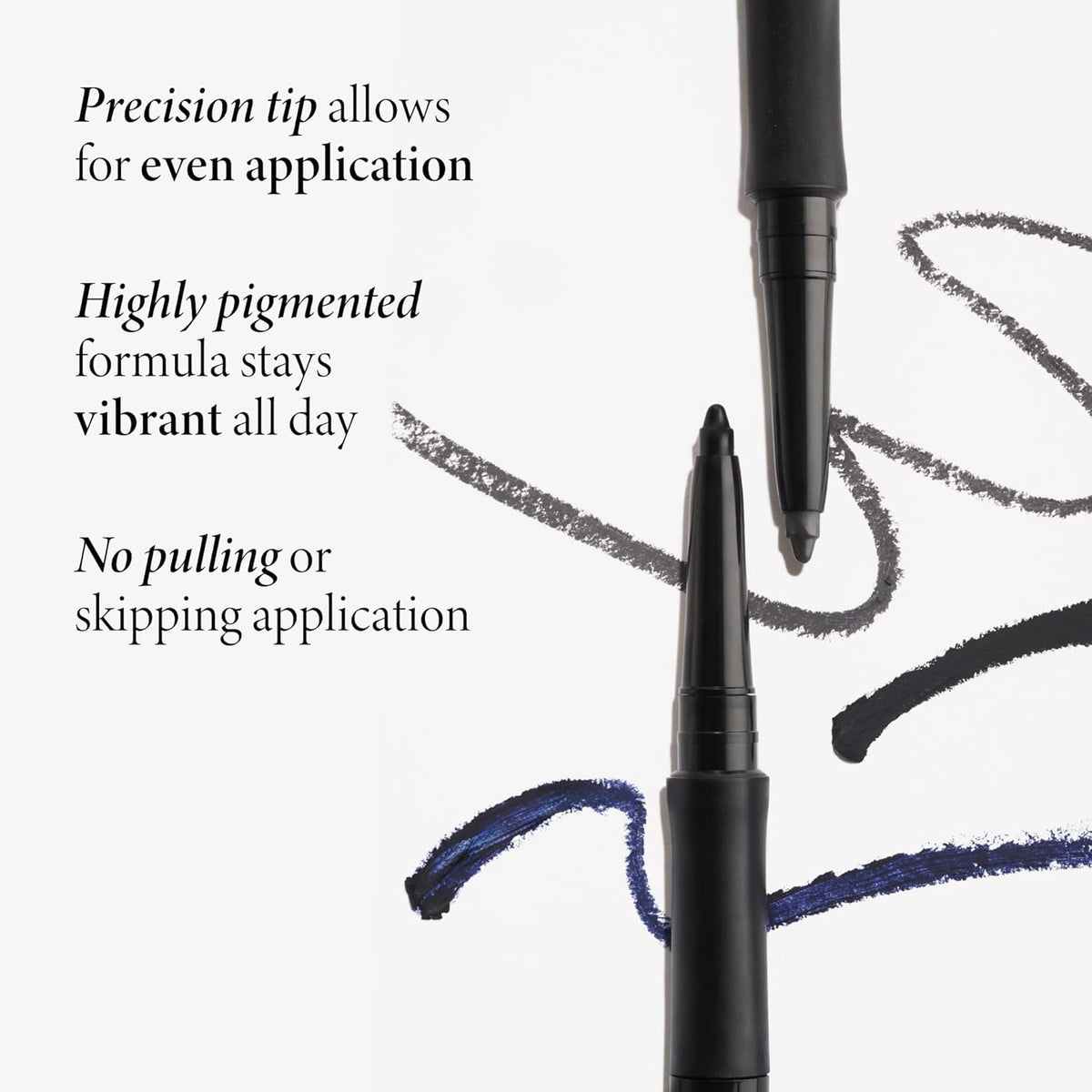 LAURA GELLER INKcredible Gel Eyeliner swatch on skin