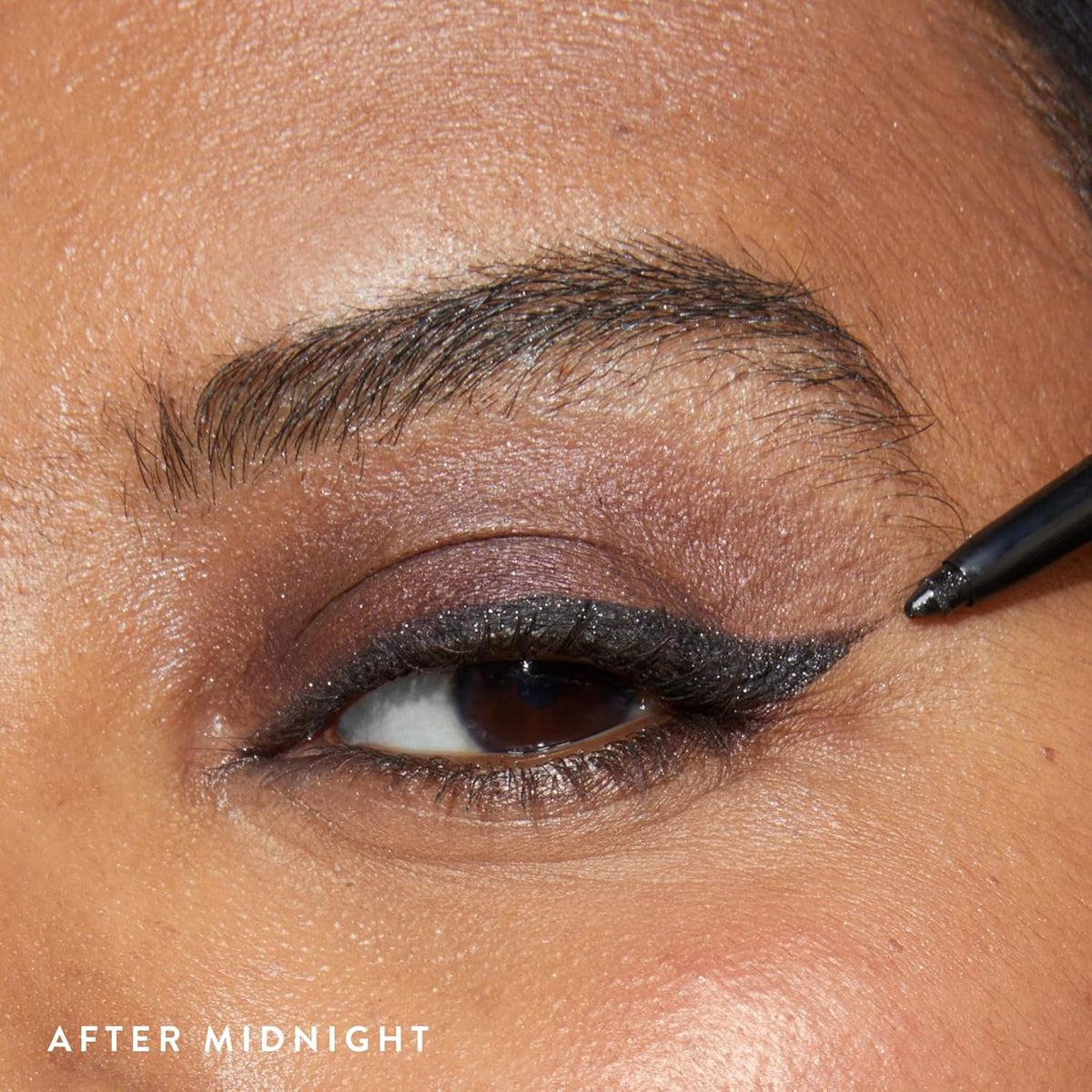 LAURA GELLER INKcredible Gel Eyeliner Waterproof After Midnight on vanity
