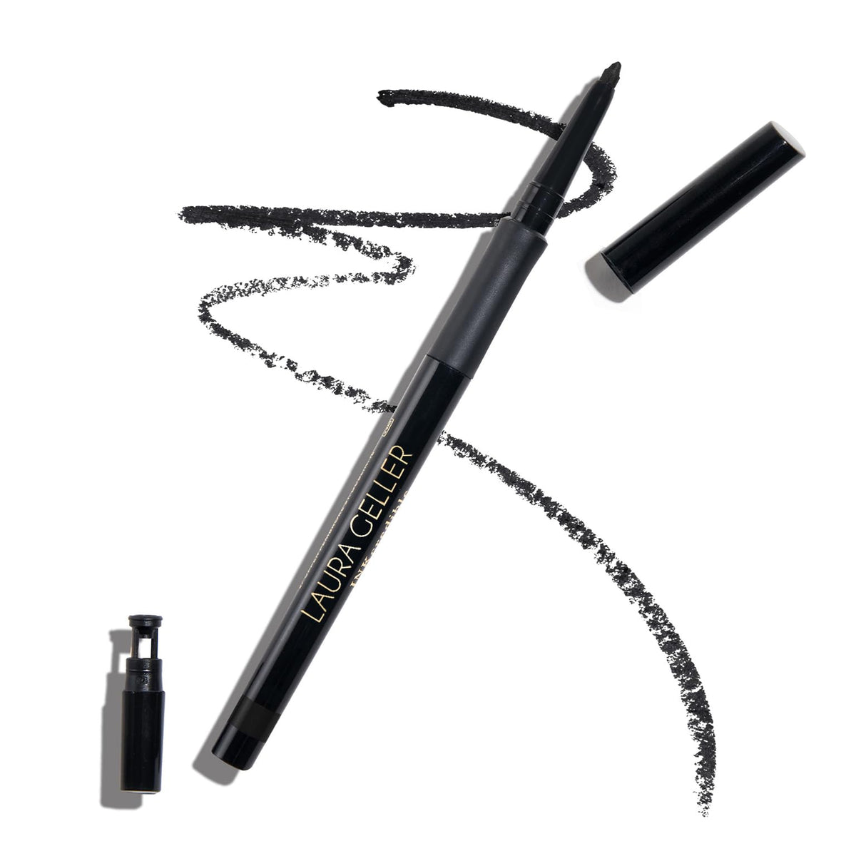 LAURA GELLER INKcredible Gel Eyeliner Waterproof Blackbird front view