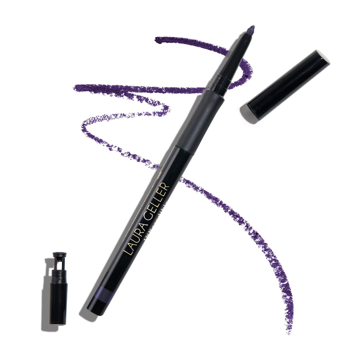 LAURA GELLER INKcredible Gel Eyeliner Waterproof Deep Purple front view