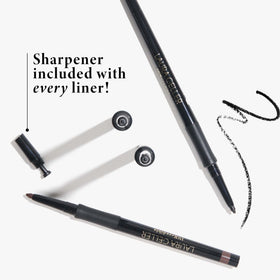 LAURA GELLER INKcredible Gel Eyeliner Waterproof Deep Purple swatch on skin