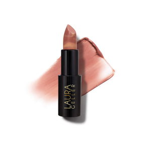 LAURA GELLER Italian Marble Sheer Hydrating Lipstick Berry Banana front view
