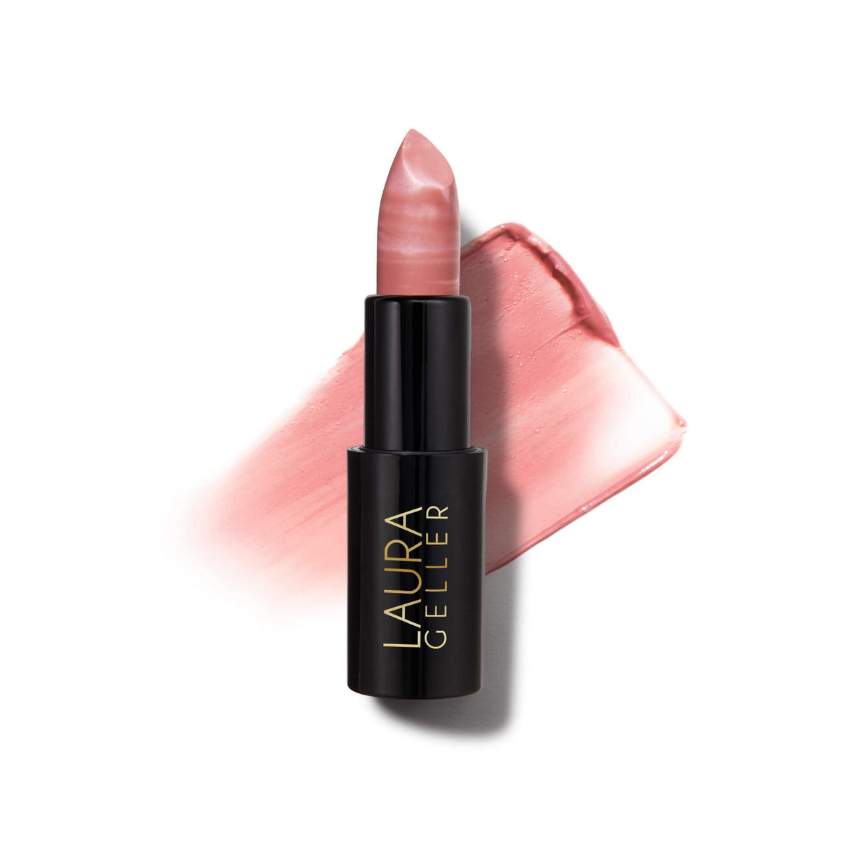 LAURA GELLER Italian Marble Sheer Hydrating Lipstick Berry Vanilla front view