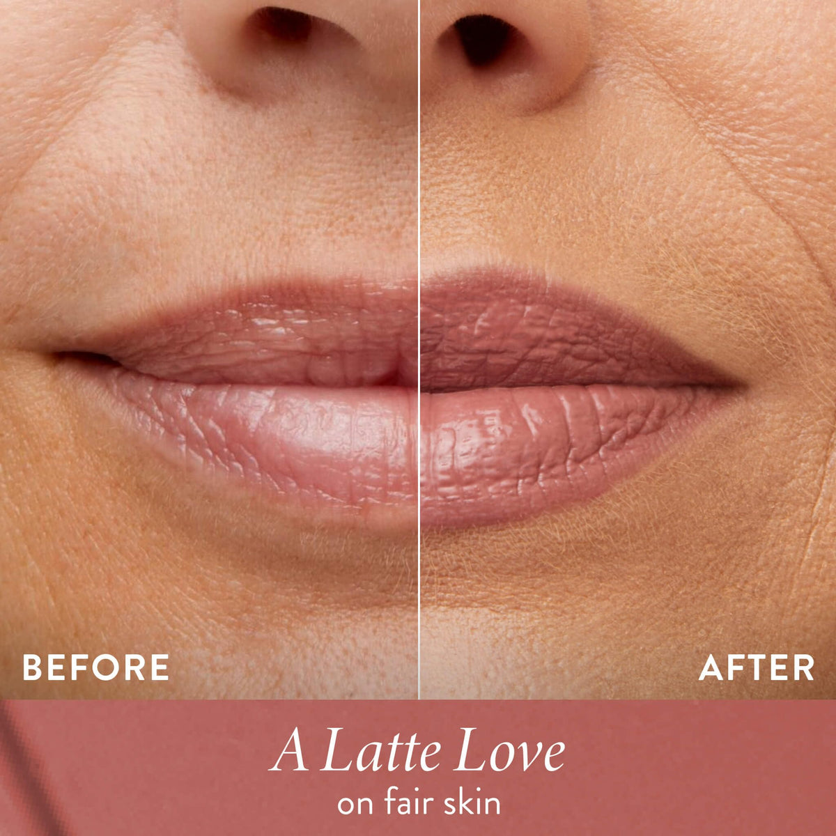 LAURA GELLER Jelly Balm Tinted Hydrating Lip Balm A Latte Love in hand
