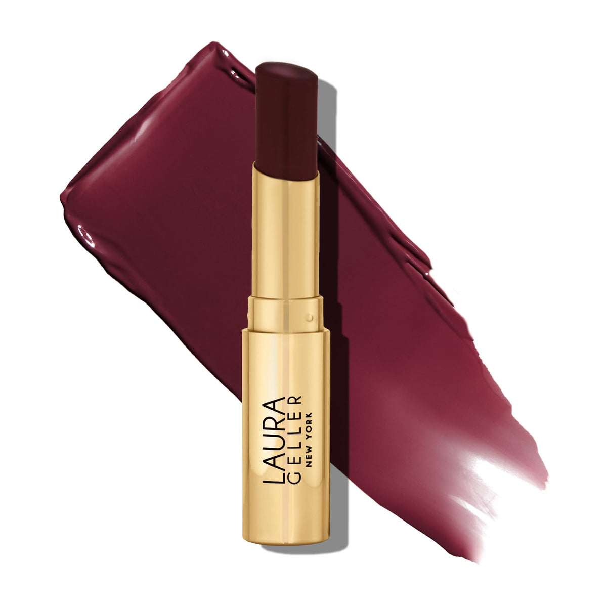 LAURA GELLER Jelly Balm Tinted Lip Balm Very Black Cherry front view