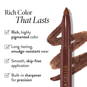 LAURA GELLER Kajal Eyeliner Pencil in Soft Slate swatch