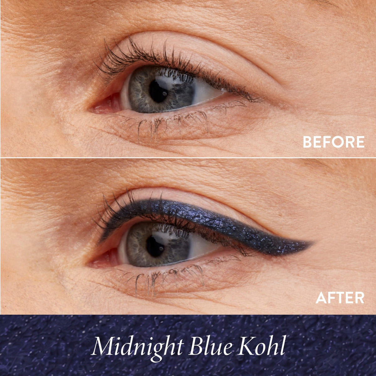 LAURA GELLER Kajal Eyeliner Pencil Midnight Blue with sharpener