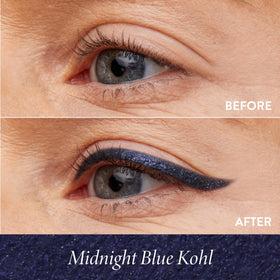 LAURA GELLER Kajal Eyeliner Pencil Midnight Blue with sharpener