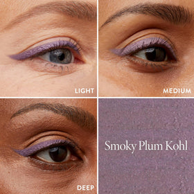 LAURA GELLER Kajal Longwear Kohl Eyeliner Pencil in hand for application