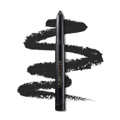LAURA GELLER Kajal Longwear Kohl Eyeliner Pencil Soft Black front view