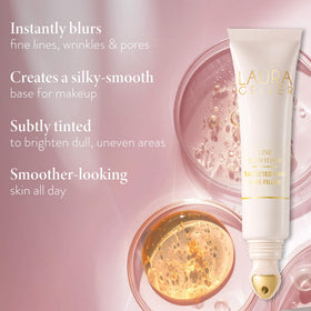 LAURA GELLER Line Smoother Primer close-up of pump