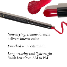 LAURA GELLER lipstick swatch on skin