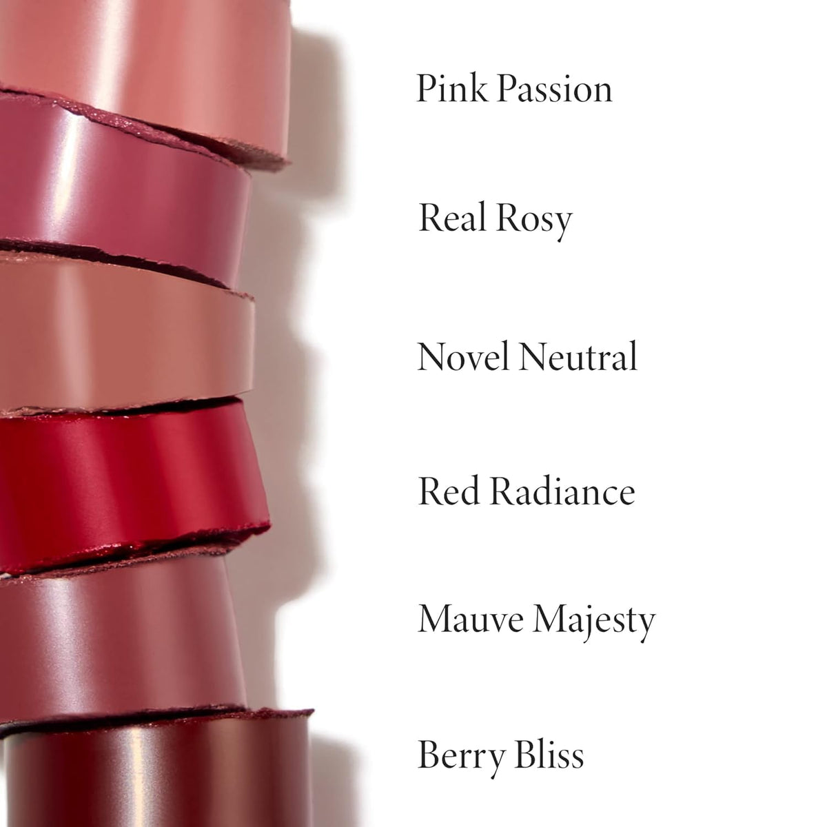 LAURA GELLER Modern Classic Cream Lipstick Red Radiance on model