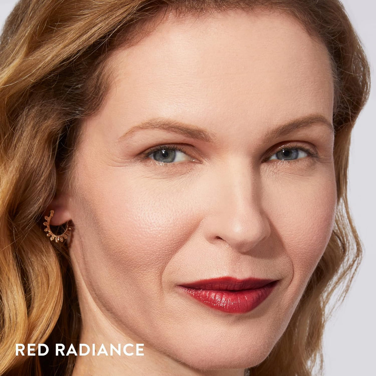 LAURA GELLER Modern Classic Cream Lipstick Red Radiance tube side view