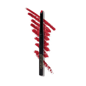 LAURA GELLER Modern Classic Waterproof Lip Liner Ritzy Red front view