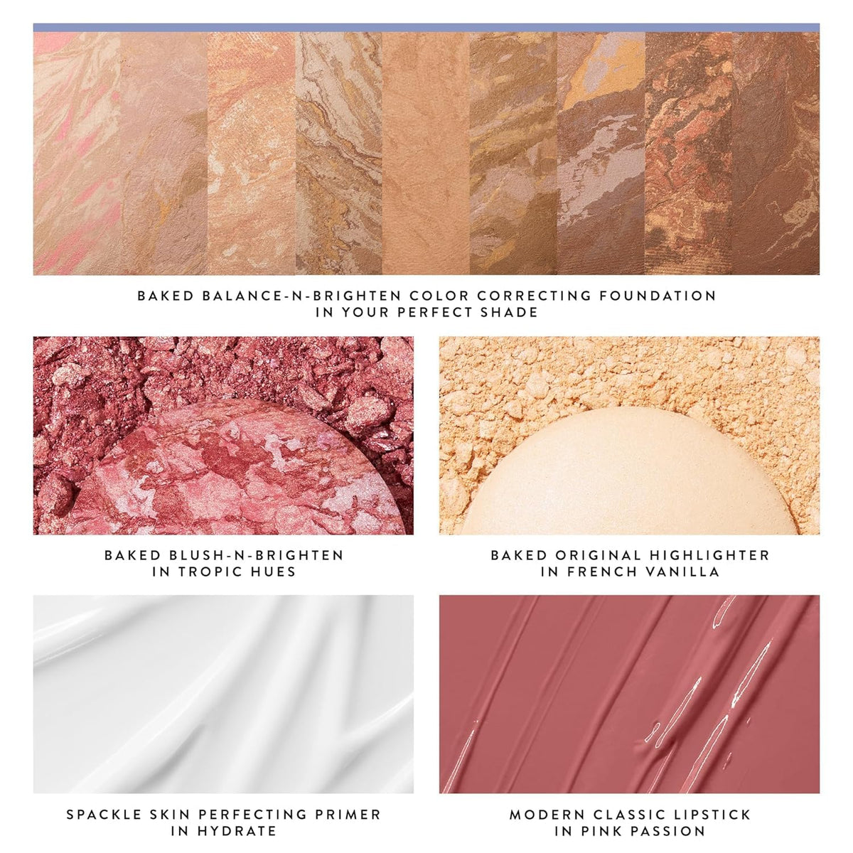 LAURA GELLER NEW YORK Cult Classics Full Face Kit Light product contents