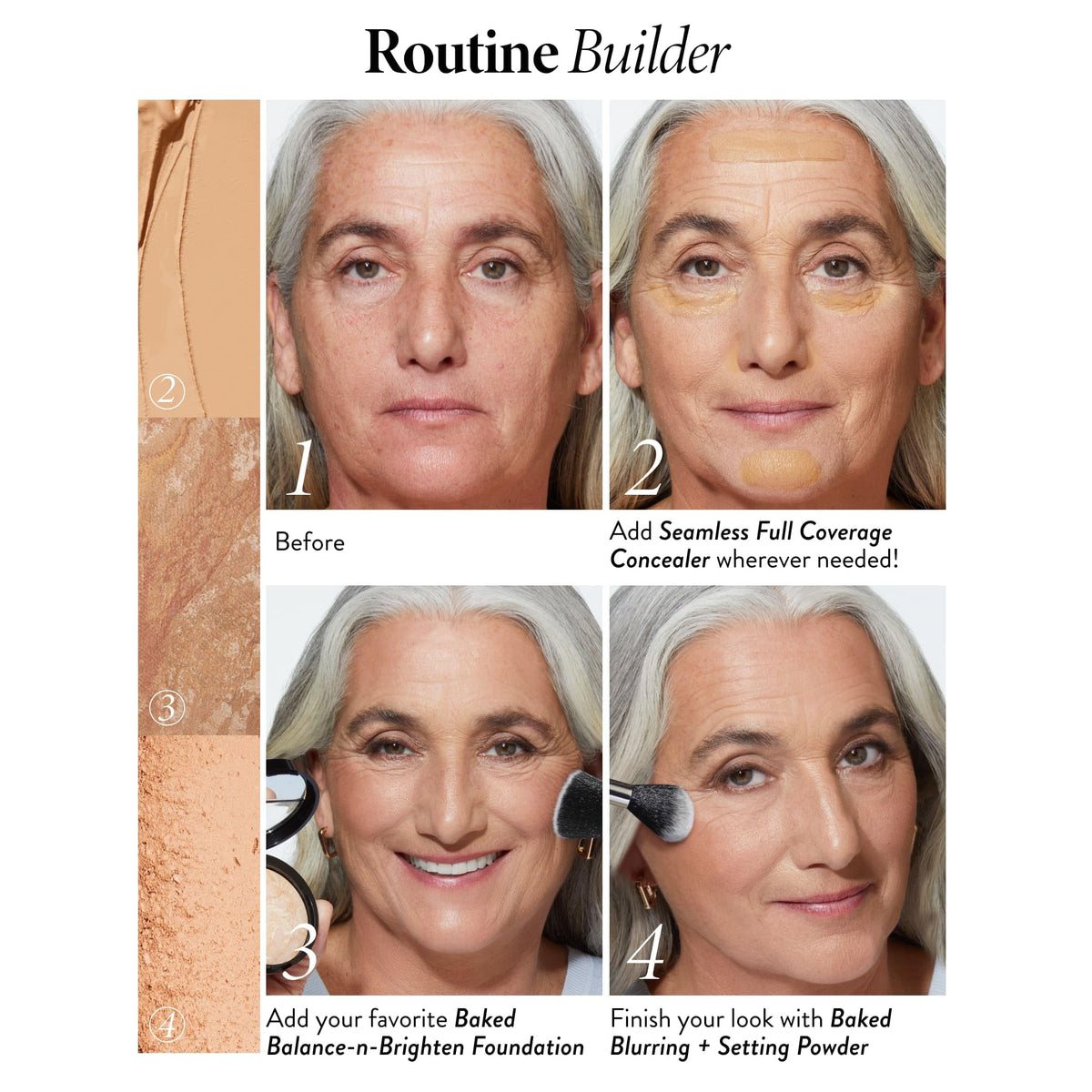 LAURA GELLER NEW YORK Full Coverage Concealer Deep in use
