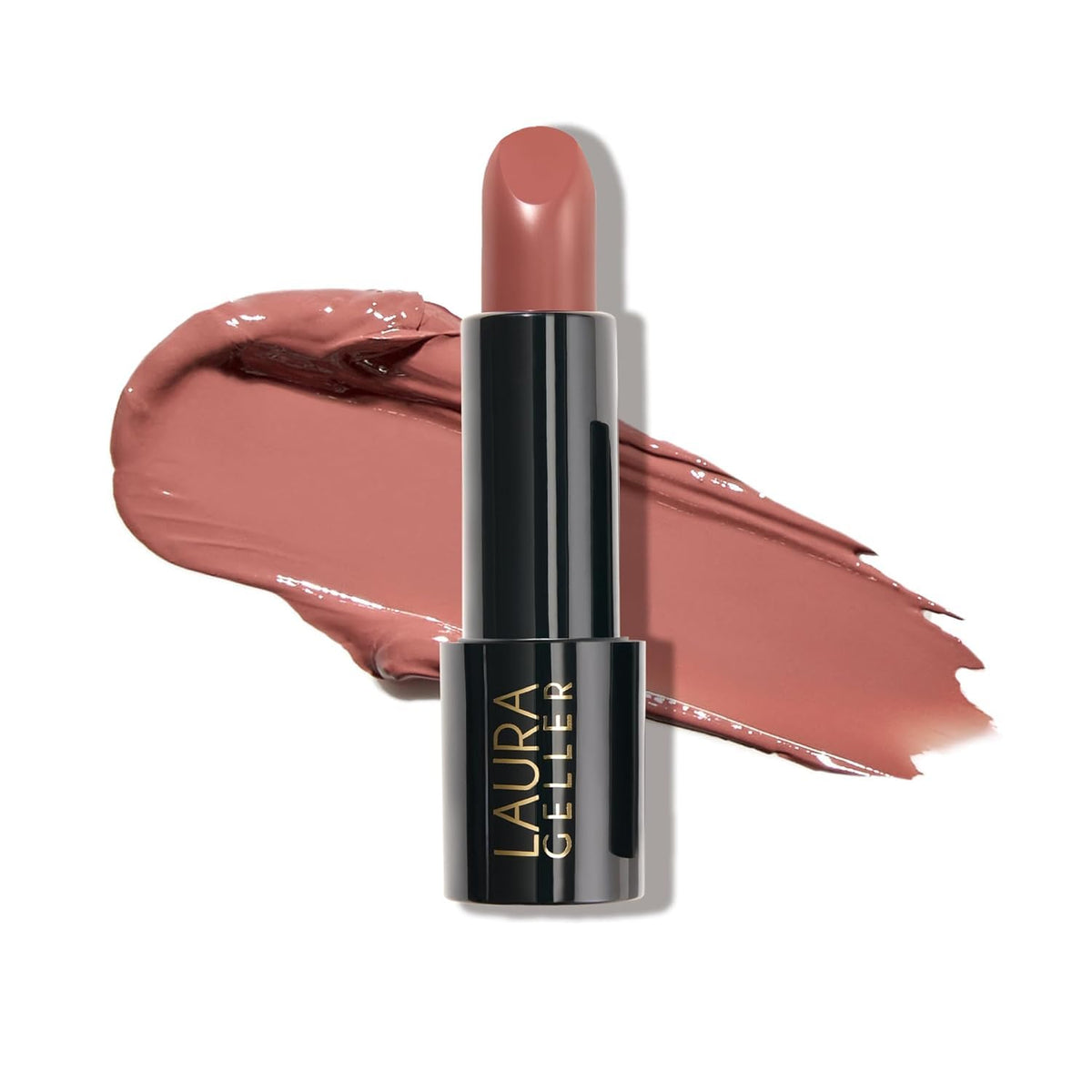 LAURA GELLER NEW YORK Modern Classic Cream Lipstick Novel Neutral front view