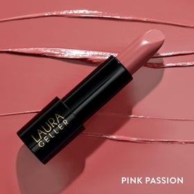 LAURA GELLER NEW YORK Modern Classic Cream Lipstick Pink Passion packaging