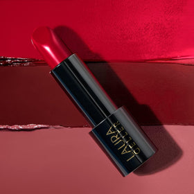 LAURA GELLER NEW YORK Modern Classic Cream Lipstick Pink Passion texture