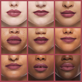 LAURA GELLER NEW YORK Modern Classic Cream Lipstick Real Rosy close-up