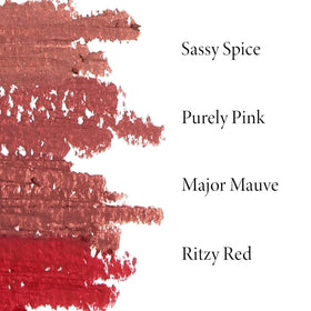LAURA GELLER NEW YORK Modern Classic Lip Liner Major Mauve side view