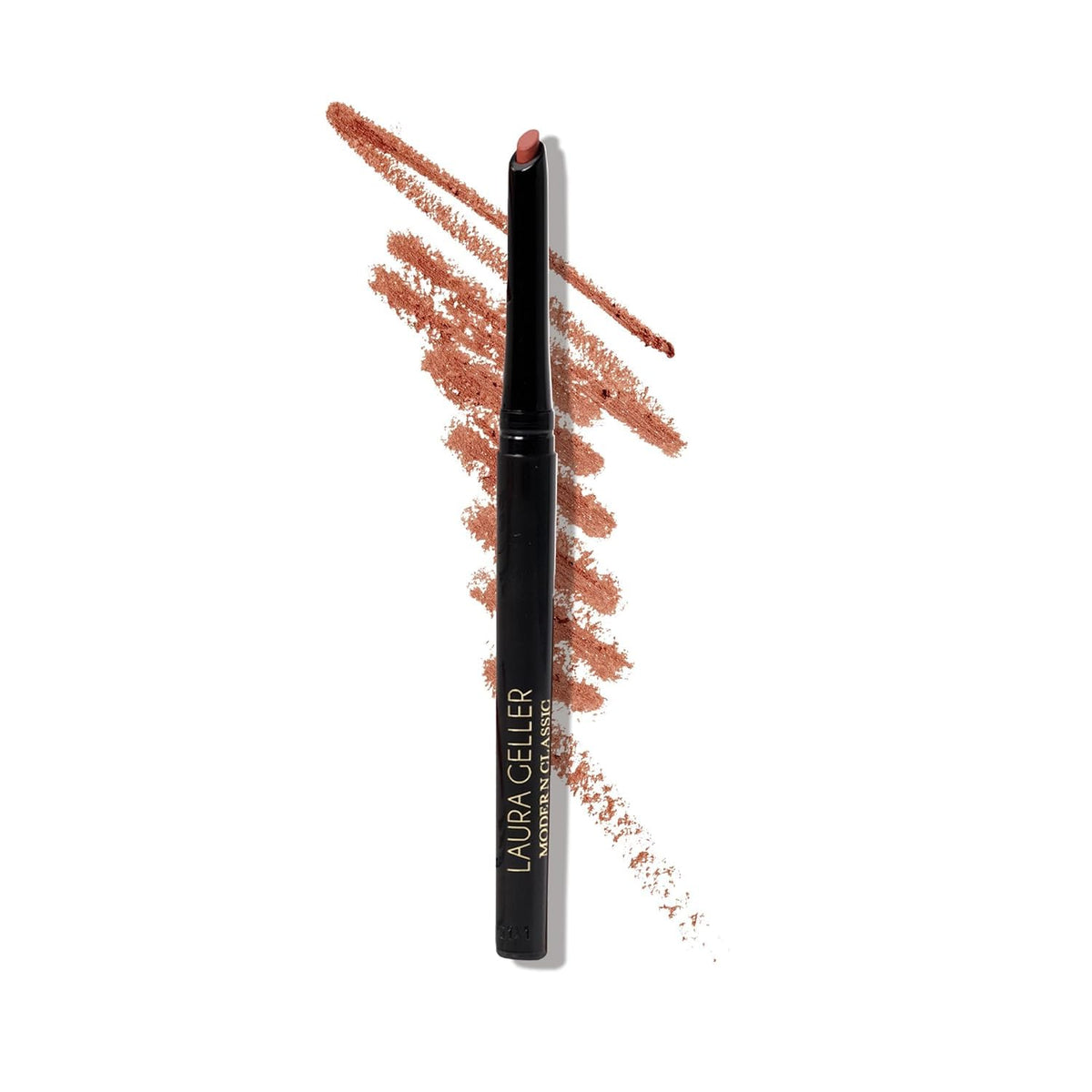 LAURA GELLER NEW YORK Modern Classic Waterproof Lip Liner in Happy Hazelnut front view