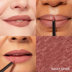 LAURA GELLER NEW YORK Modern Classic Waterproof Lip Liner Sassy Spice slanted tip