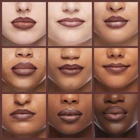 LAURA GELLER NEW YORK Modern Classic Waterproof Lip Liner Sassy Spice swatch on skin