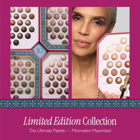 LAURA GELLER NEW YORK Ultimate Palette close-up of marbleized shades