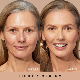 LAURA GELLER Quench-n-Tint Tinted Moisturizer tube and cap