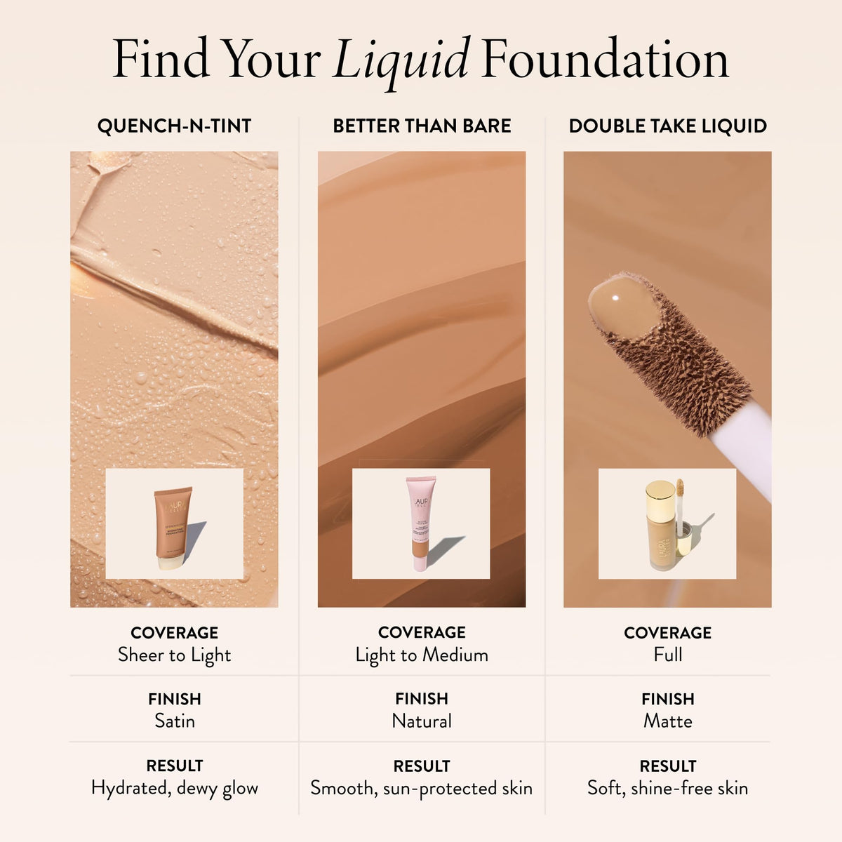 LAURA GELLER Quench-n-Tint Tinted Moisturizer with natural glow finish