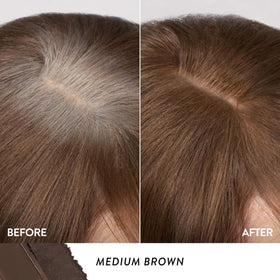LAURA GELLER Root Touch-Up applied to hair roots
