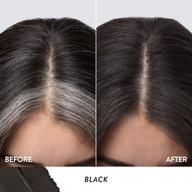 LAURA GELLER Root Touch-Up applied to hair roots