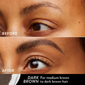 LAURA GELLER Sculpt-n-Stay 2-in-1 Eyebrow Pencil & Gel showing precision tip
