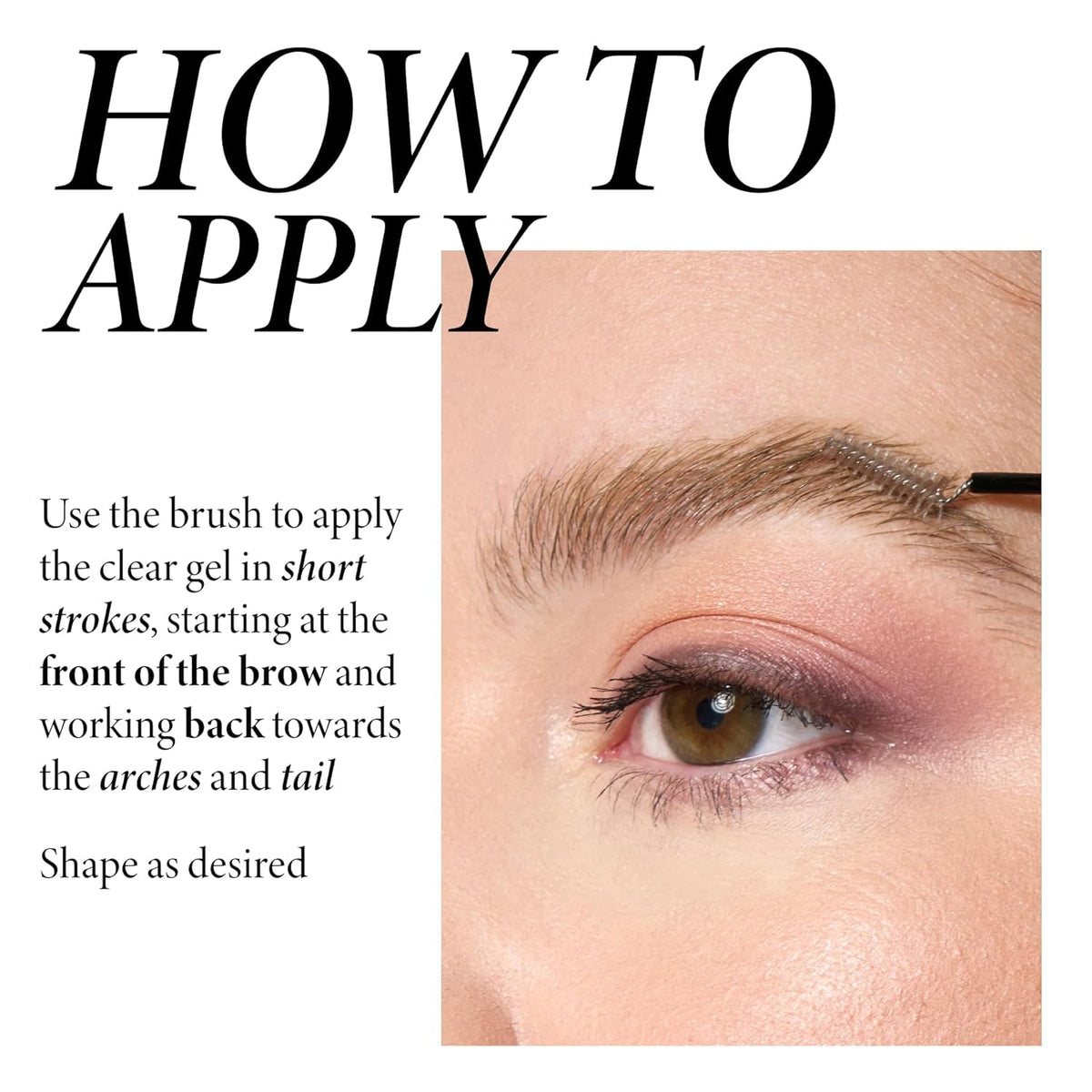 LAURA GELLER Sculpt-n-Stay eyebrow pencil and gel side view