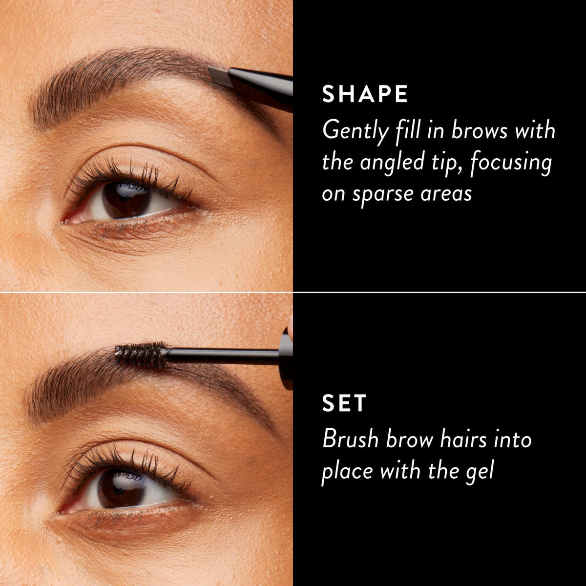 LAURA GELLER Sculpt-n-Stay eyebrow pencil and gel with brush