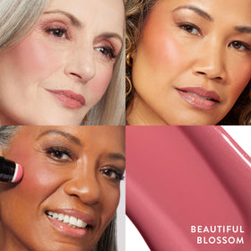 LAURA GELLER Serum Blush Tint Beautiful Blossom applicator tip