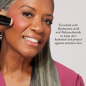 LAURA GELLER Serum Blush Tint Practical Pink with Angled Blush Brush